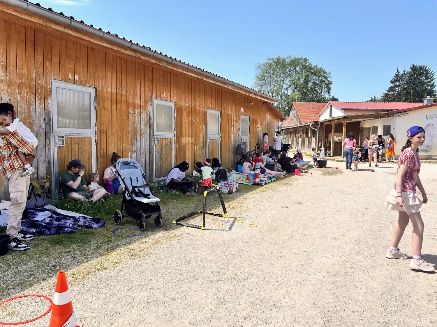 Seelenanker Pferde - Pferdetrainer und Reitpädagoge - Veranstaltung für Kindergartenkinder im Reitzentrum